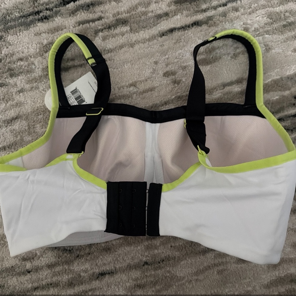 Le Mystere High-Impact Mesh Panel Full-Busted Wire Convertible Sports Bra 36DDD - Picture 2 of 3